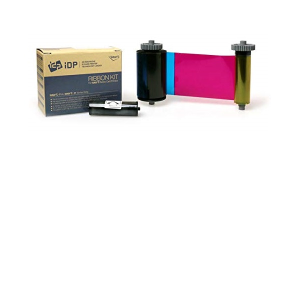 Bilde av  4-color ribbon/dye film (YMCKO) - 100 print for Smart-21/Smart-31S/Smart-31D/Smart-51S/Smart-51D. Smart 55659863 / 659863  SS-IDDC-P-YMCKO(100).  (DE,SE,NO,FI,RO,PL)